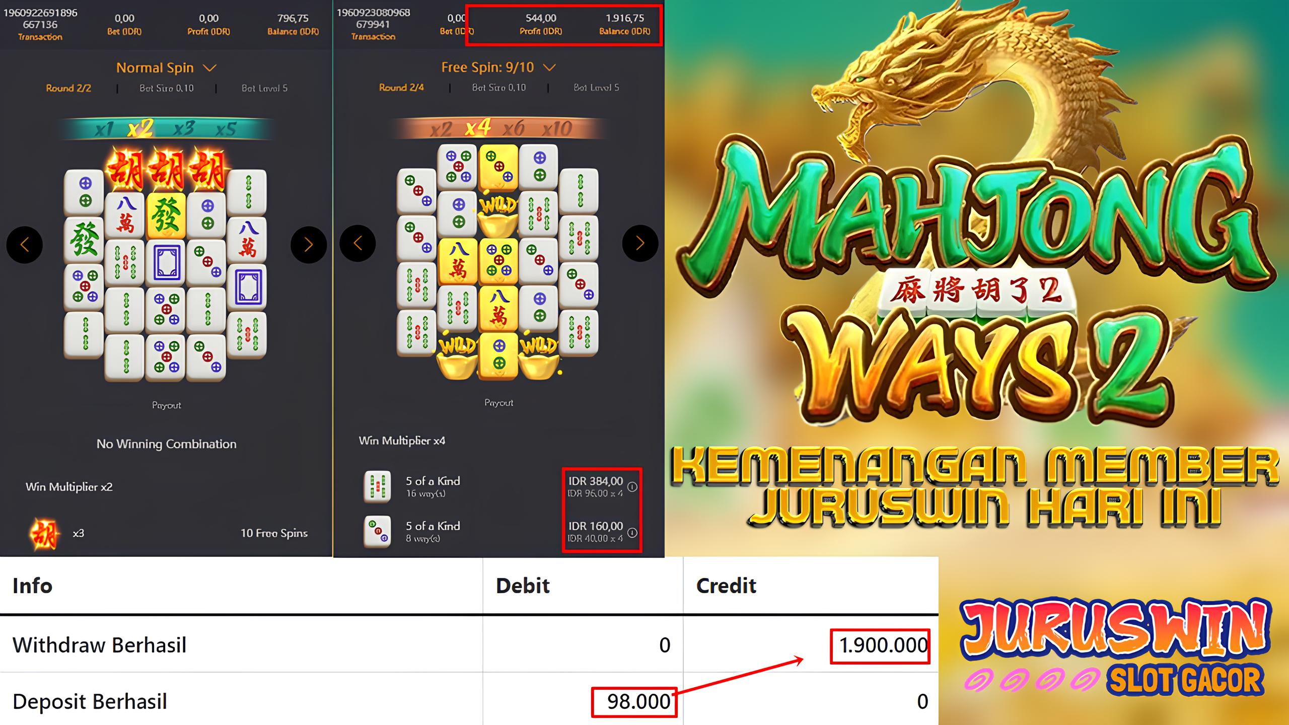 MAHJONG WAYS 2
