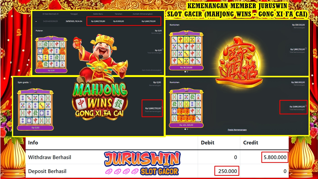 MAHJONG WINS - GONG XI FA CAI