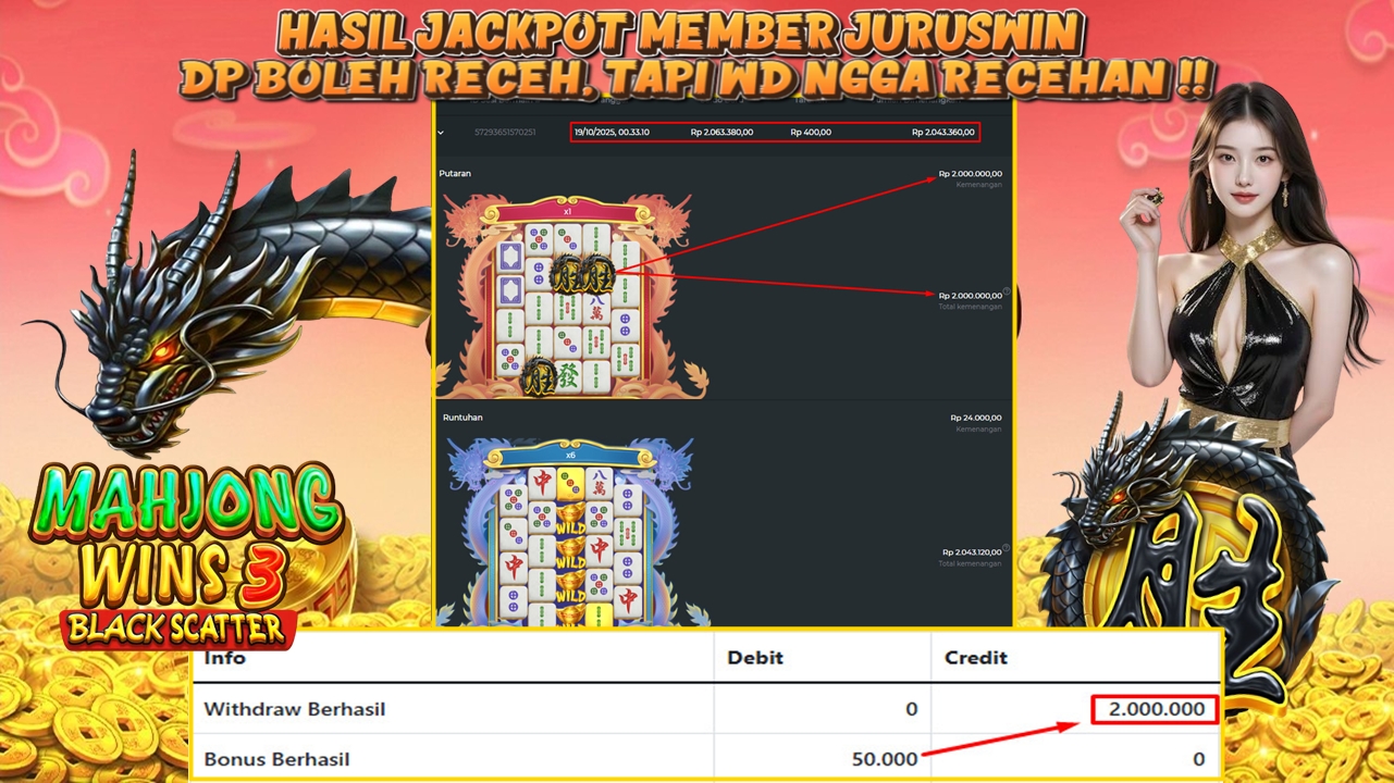 MAHJONG WINS 3 BLCK SCATTER