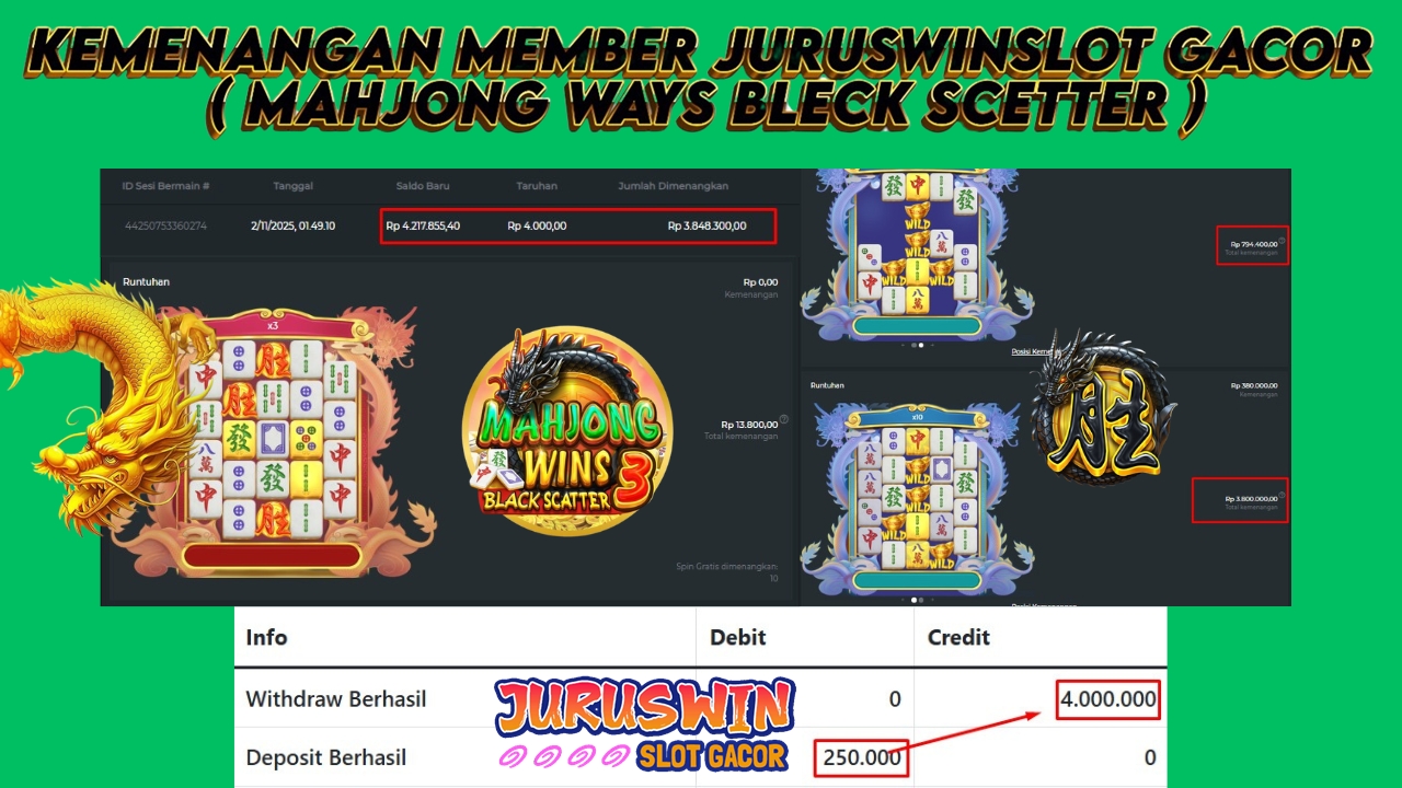 MAHJONG WAYS 3 BLCK SCETTER